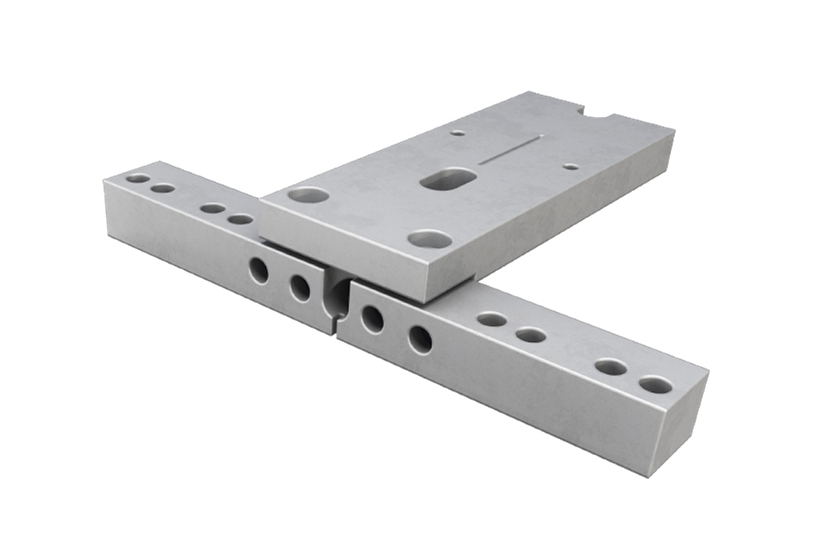 Einzelne Bohrlehren zum Bohren der Löcher für Rollenbänder PVC - WRVP