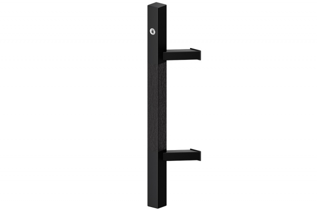 QA45RXD RAL9005 40x40 Mikrosensor kaltweiß