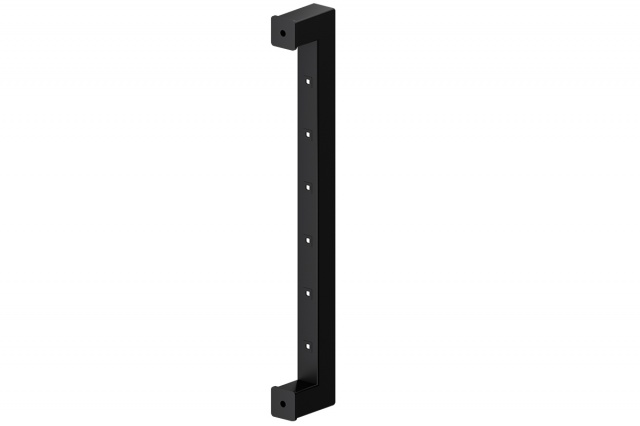 QA90 RAL9005 40x40 LED kwadrat biały zimny w rurze uchwytu