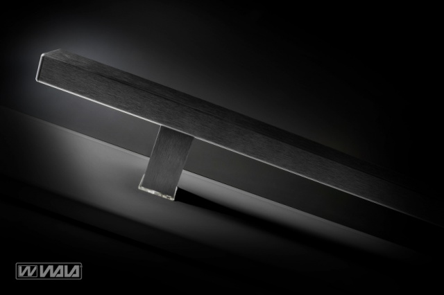 Uchwyt do drzwi QA10 40x20 C-35 Anoda czarna F40