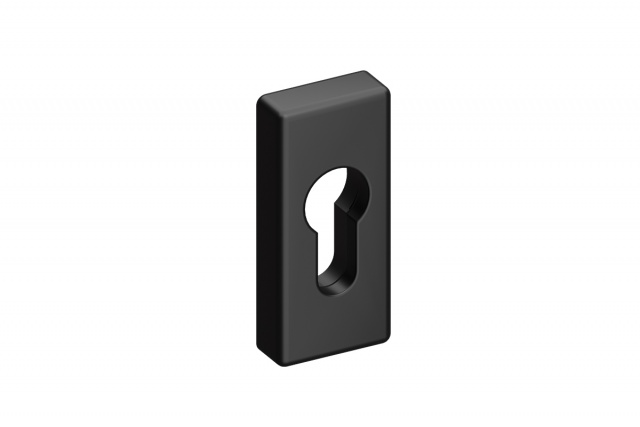CLIP-ROSETTE SCHILD IN SICHERHEITSAUSFÜHRUNG